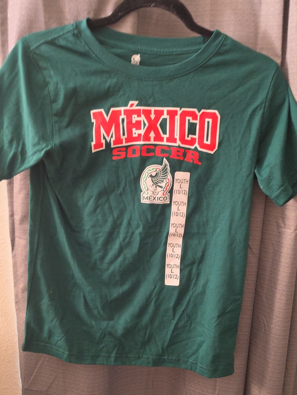 Mexico Soccer Youth Green T-Shirt